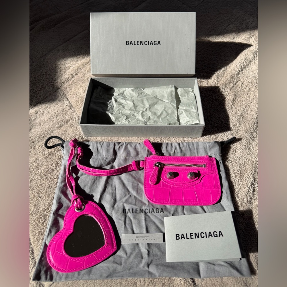 NEW🔥BALENCIAGA💥Rare💥PURSE & MIRROR/BAG CHARM🔥